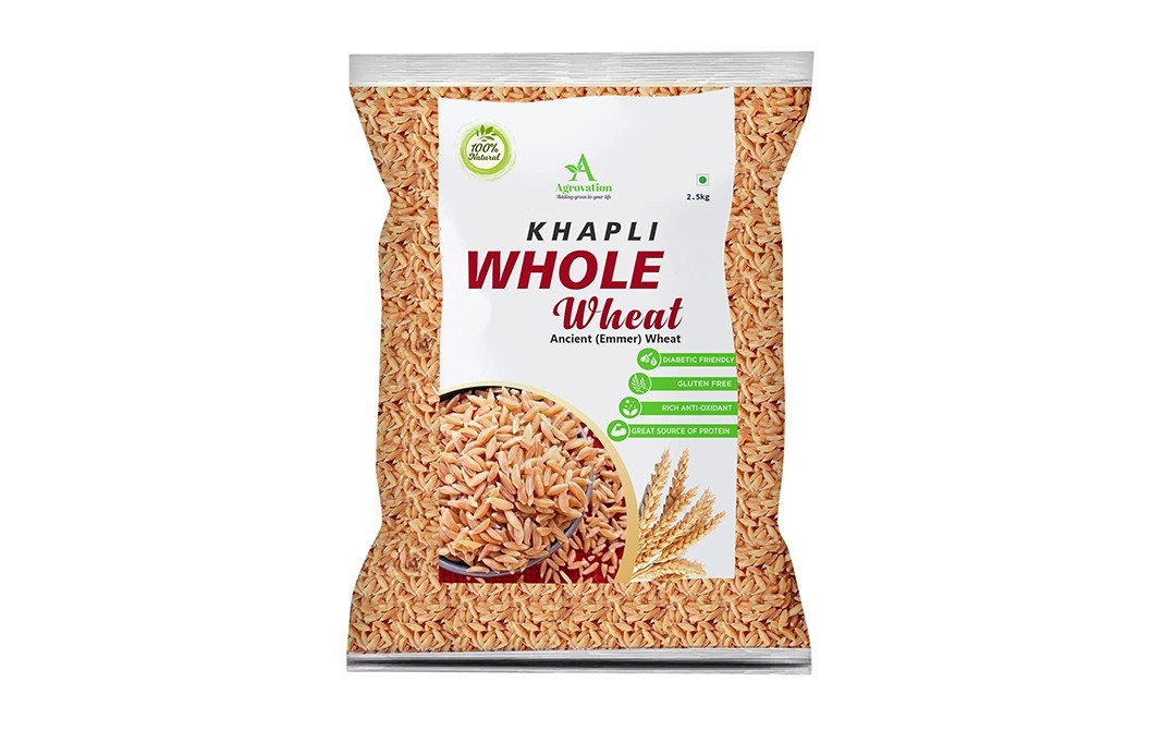Agrovation Khapli Whole Wheat    Pack  2500 grams